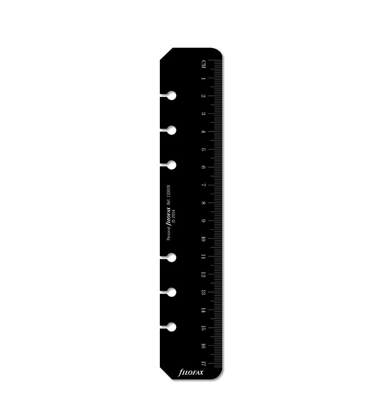 Book Ruler Insert At Page Ruler Page Marker Black Personal - Filofax – Filofax AP