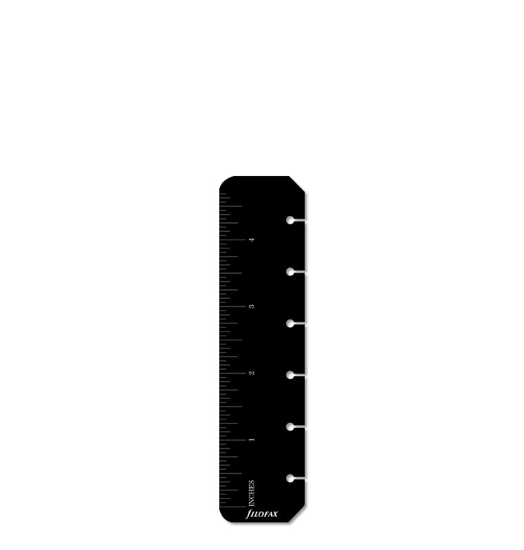 Ruler Page Marker Black Pocket - Filofax – Filofax AP