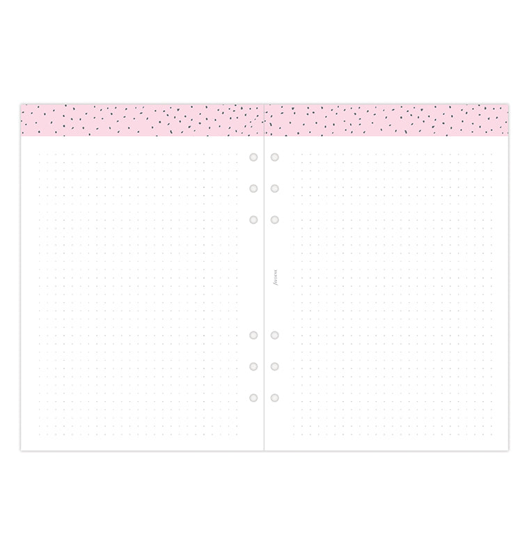 Confetti Week On Two Pages Diary - A5 2025 Multilanguage