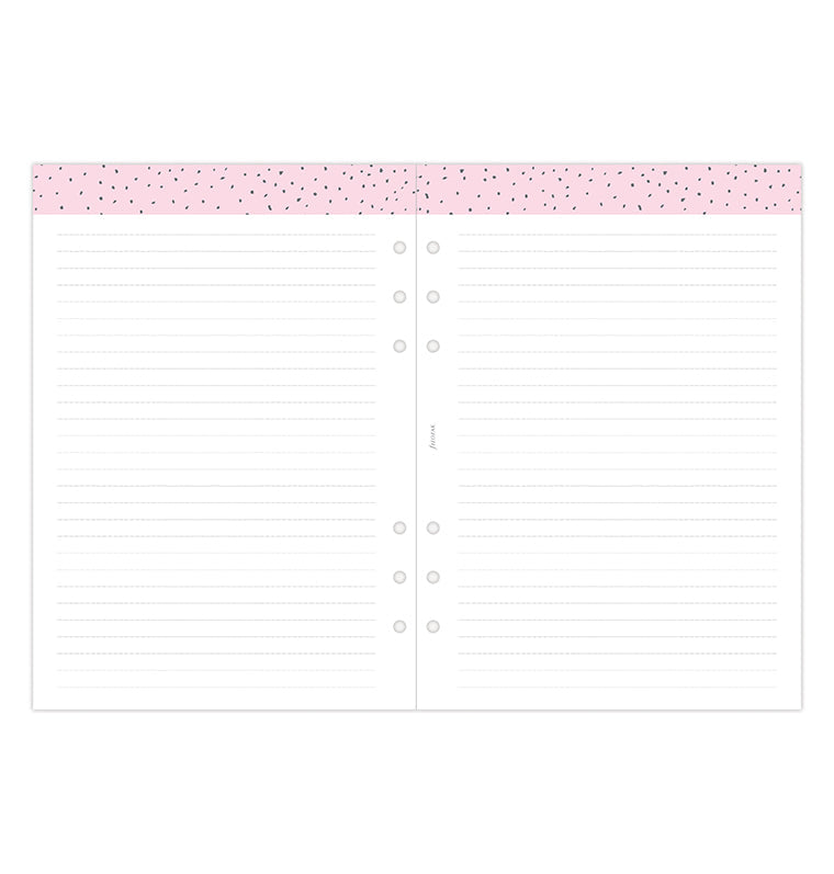 Confetti Week On Two Pages Diary - A5 2025 Multilanguage