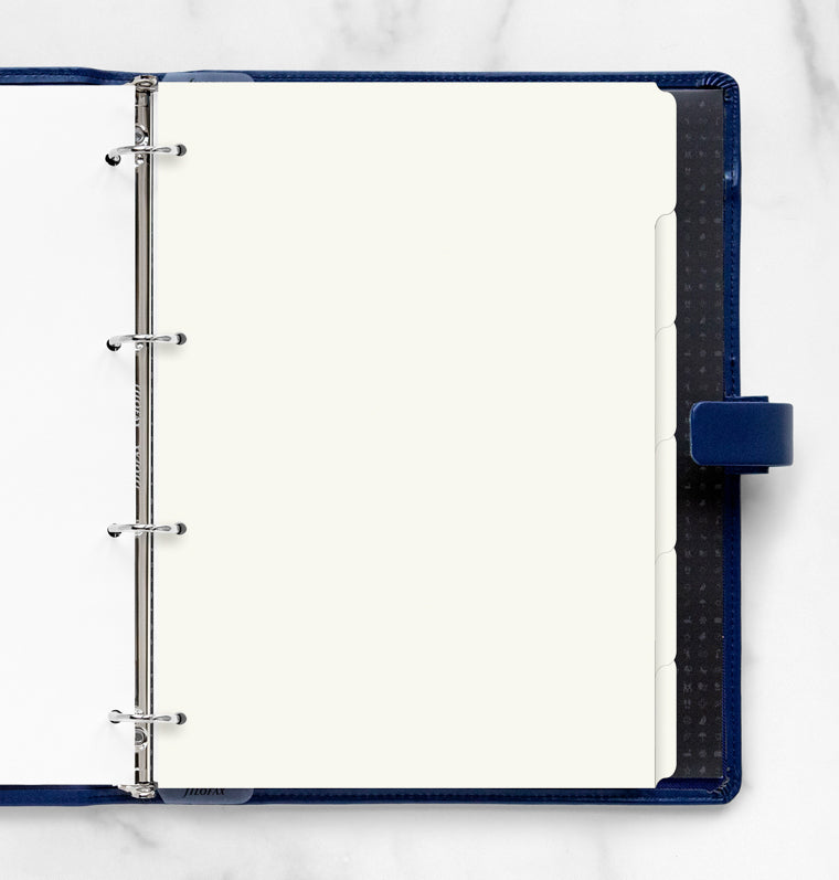 Filofax Cotton Cream Dividers - A4