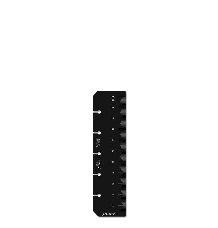 Ruler Page Marker Black - Mini