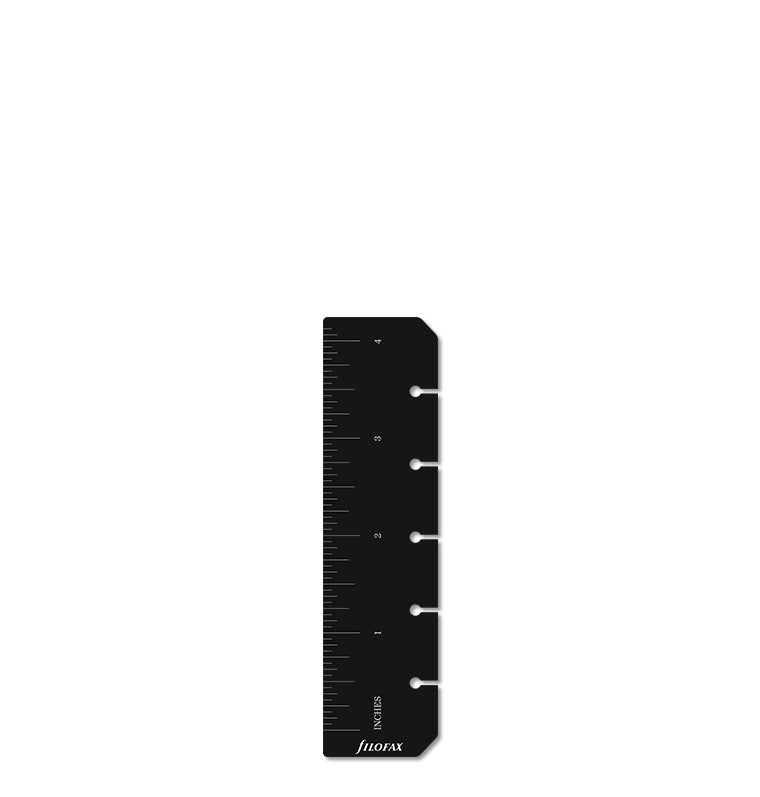 Ruler Page Marker Black Mini - Filofax – Filofax AP