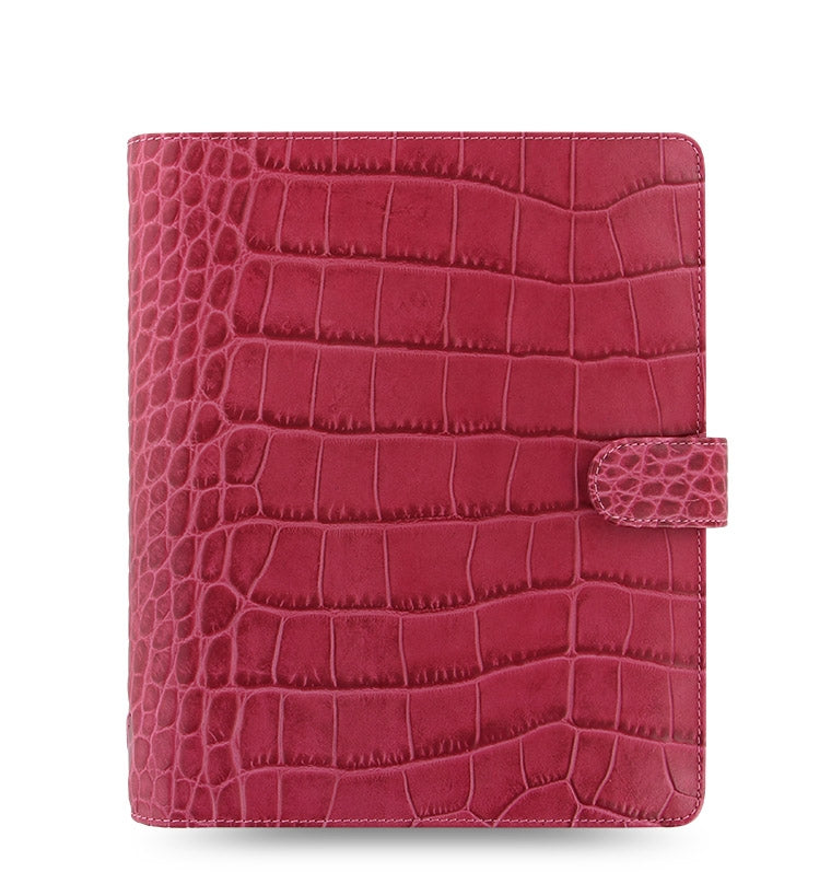 Filofax Classic Croc A5 Fuchsia