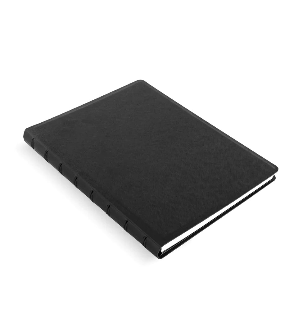 Filofax Saffiano A5 Refillable Notebook in Black