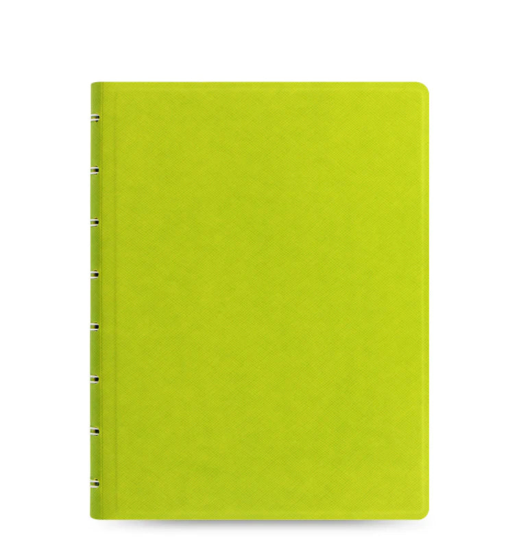 Filofax Saffiano A5 Refillable Notebook in Pear