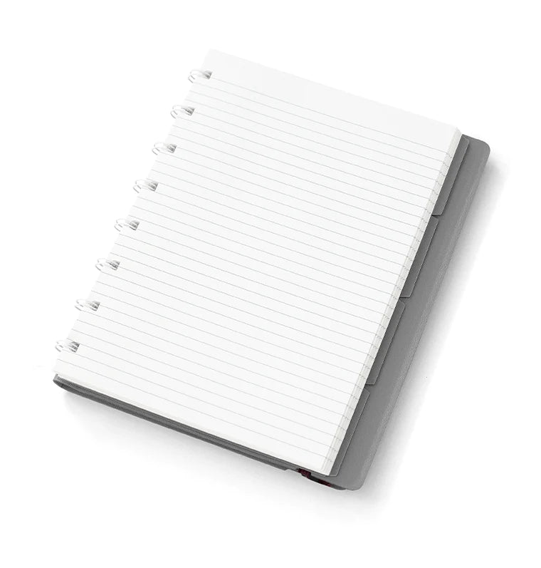 Filofax Contemporary A5 Refillable Notebook in Graphite