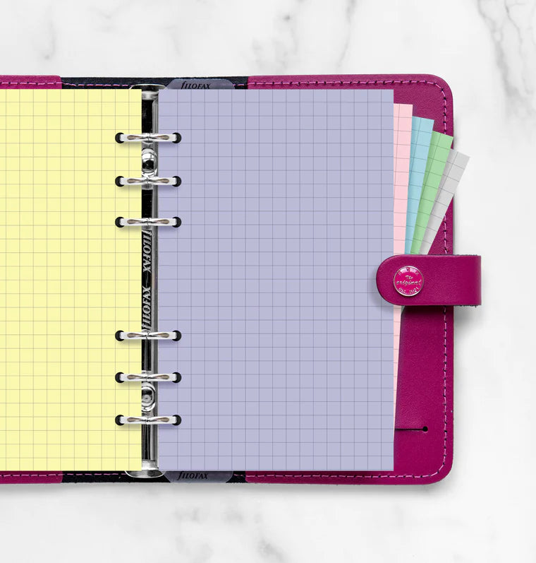 Filofax 23634 Appointment Planner, Personal Clipbook Classic Pastels, White Filofax 23634 Appointment Planner, Personal Clipbook Classic Pastels, White