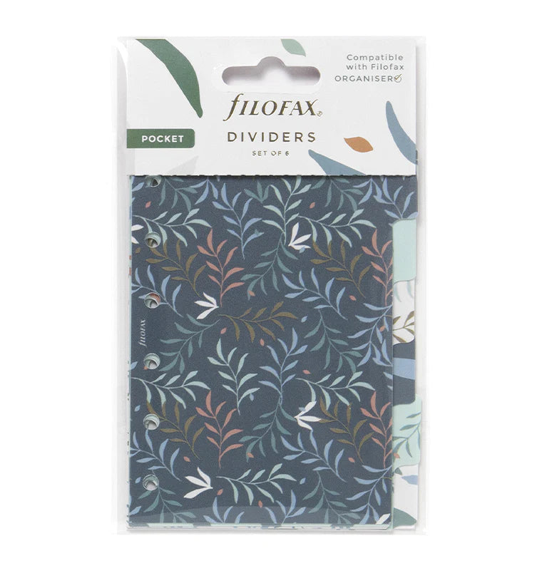 Filofax Botanical Pocket Dividers - Packaging