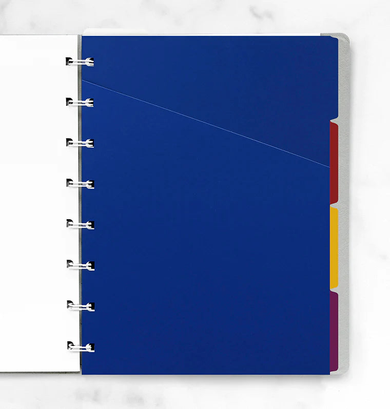Bright A5 Notebook Dividers by Filofax