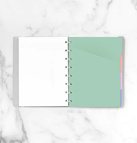 Pastel A5 Dividers for Filofax Refillable Notebooks