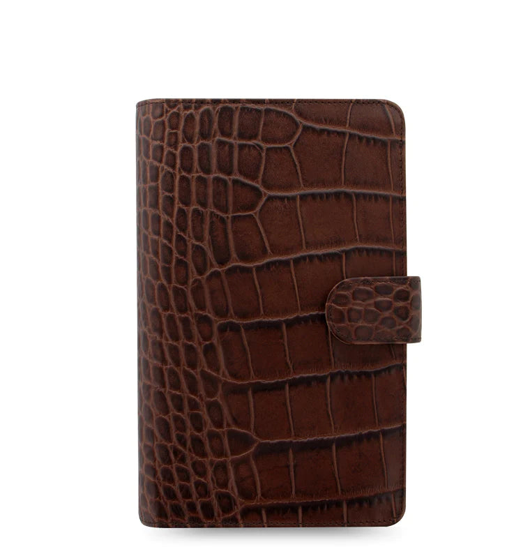 Classic Croc Leather Organiser - Personal Compact | Filofax – Filofax AP