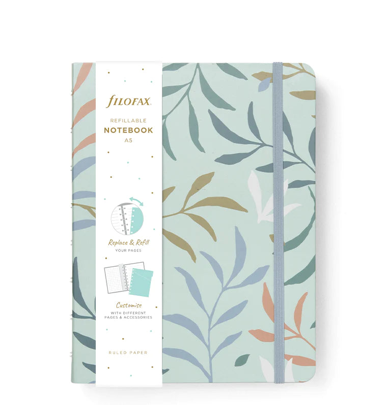 Filofax Packaging Botanical A5 Refillable Notebook | Filofax – Filofax AP