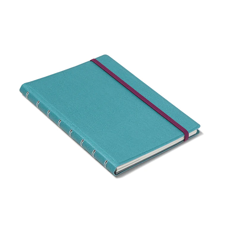 Filofax Contemporary A5 Refillable Notebook in Teal Blue