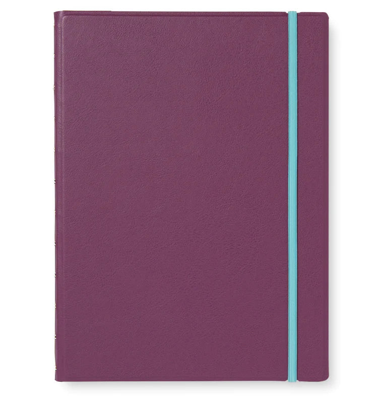 Filofax Contemporary A4 Refillable Notebook in Plum