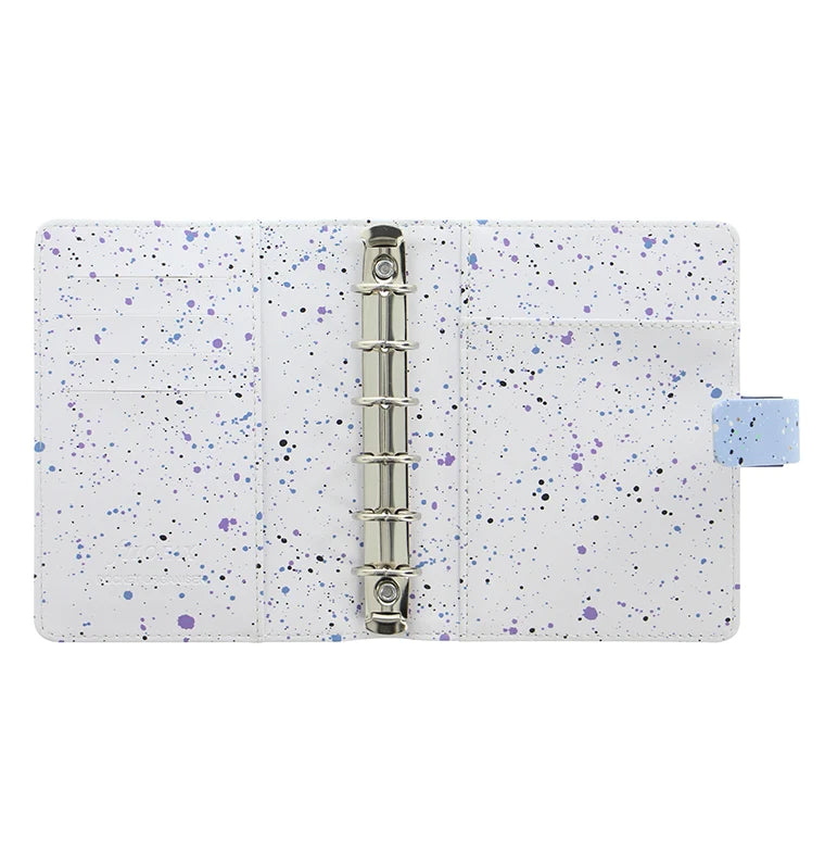 Expressions Blue Pocket Organiser, with slip and card pockets