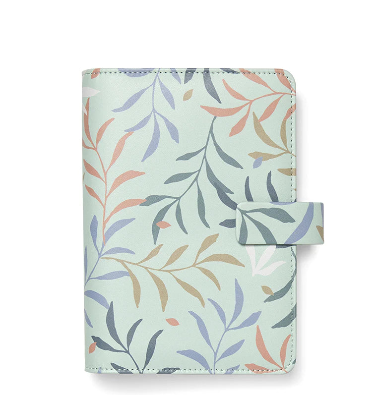 Filofax Botanical Personal Organiser in Mint