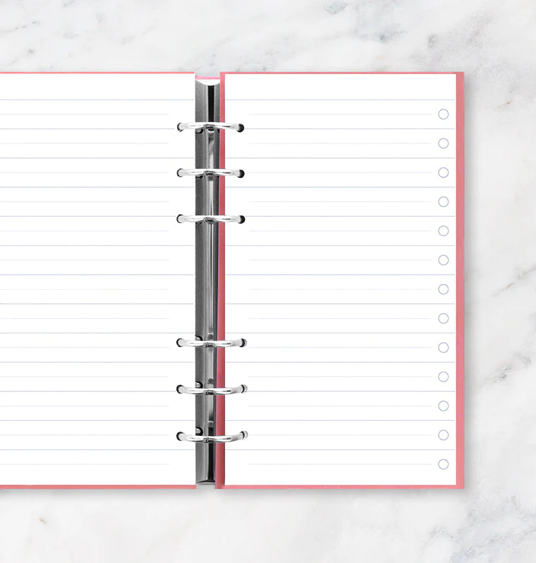 Filofax Clipbook Checklists Refill - Personal