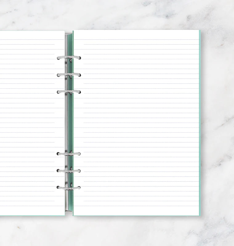 Clipbook Ruled Notepaper Refill - A5 by Filofax