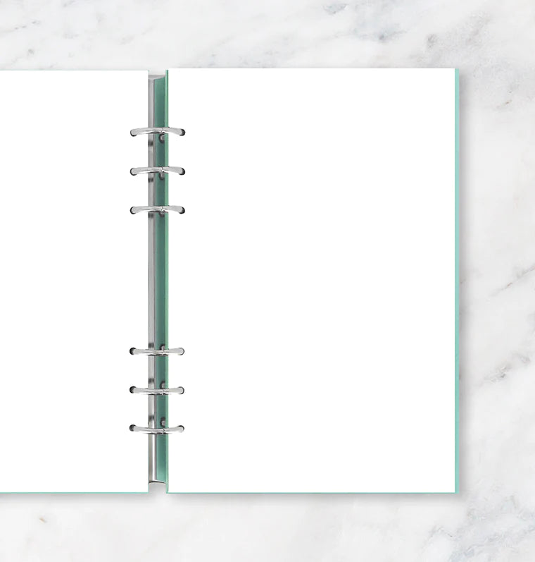 Clipbook Plain Notepaper Refill - A5 size - Filofax