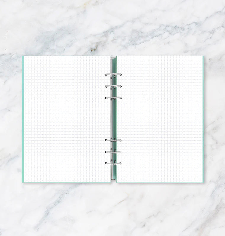 Clipbook Squared Notepaper Refill - A5 size - Filofax