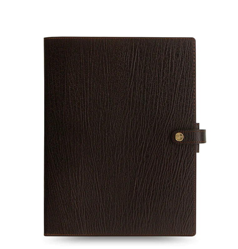 Chester Brown Leather A5 Compact Filofax Organiser