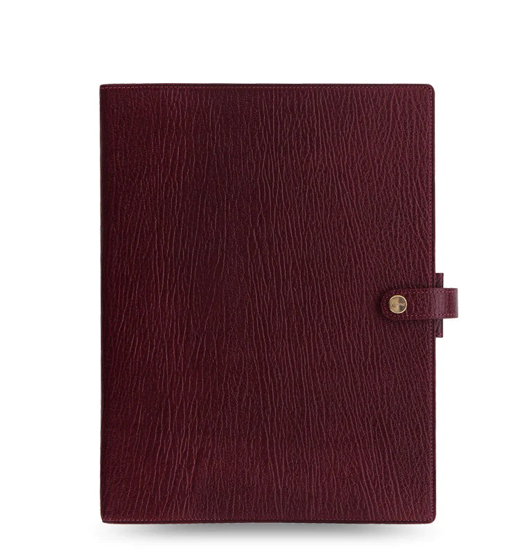 Chester Red Leather A5 Compact Filofax Organiser