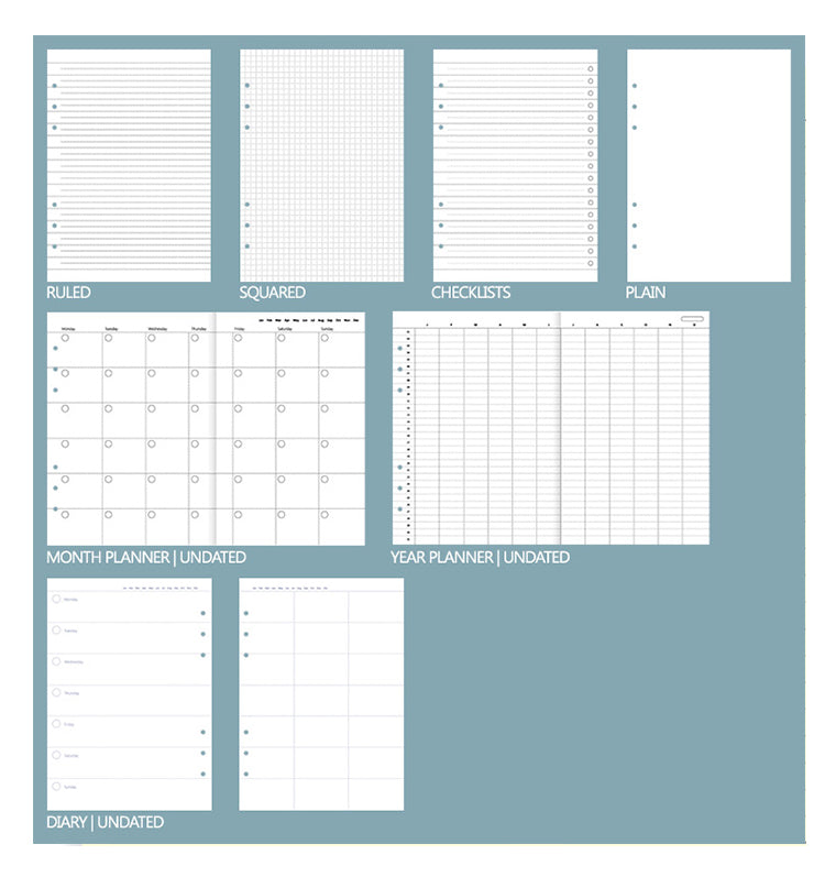 Clipbook Architexture A5 Organiser - Sale