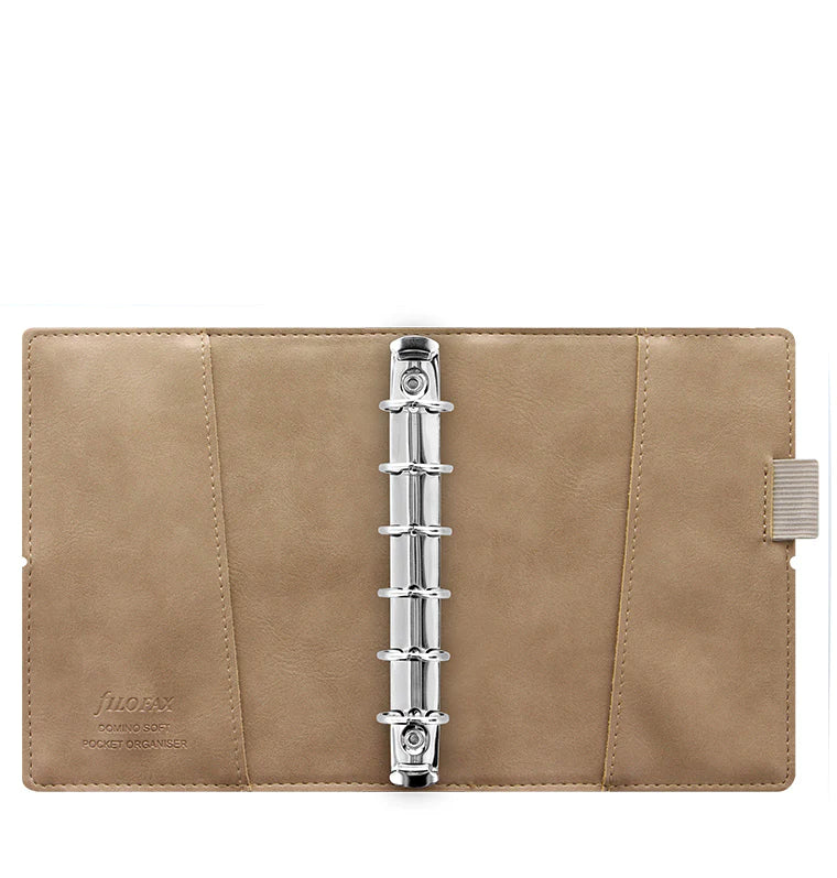 Domino Soft Fawn Pocket Organiser on sale, open view