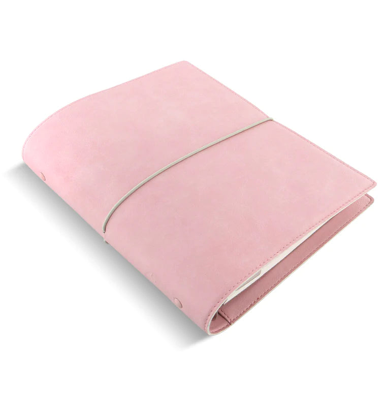 Domino Soft Pale Pink A5 Organiser Filofax
