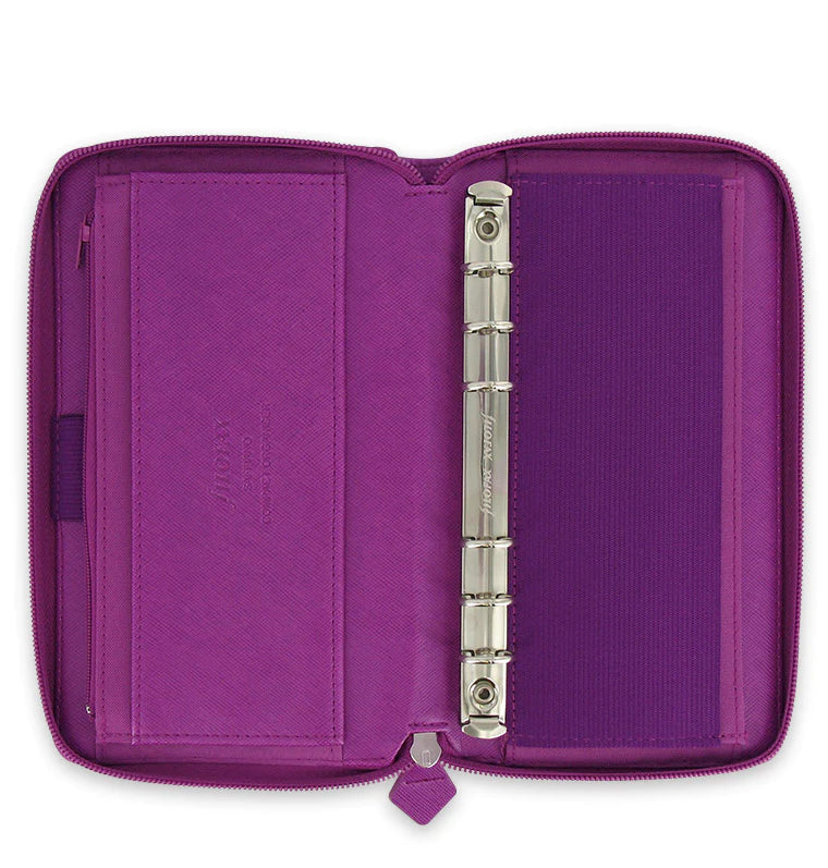 Saffiano Personal Compact Zip Organiser | Filofax – Filofax AP