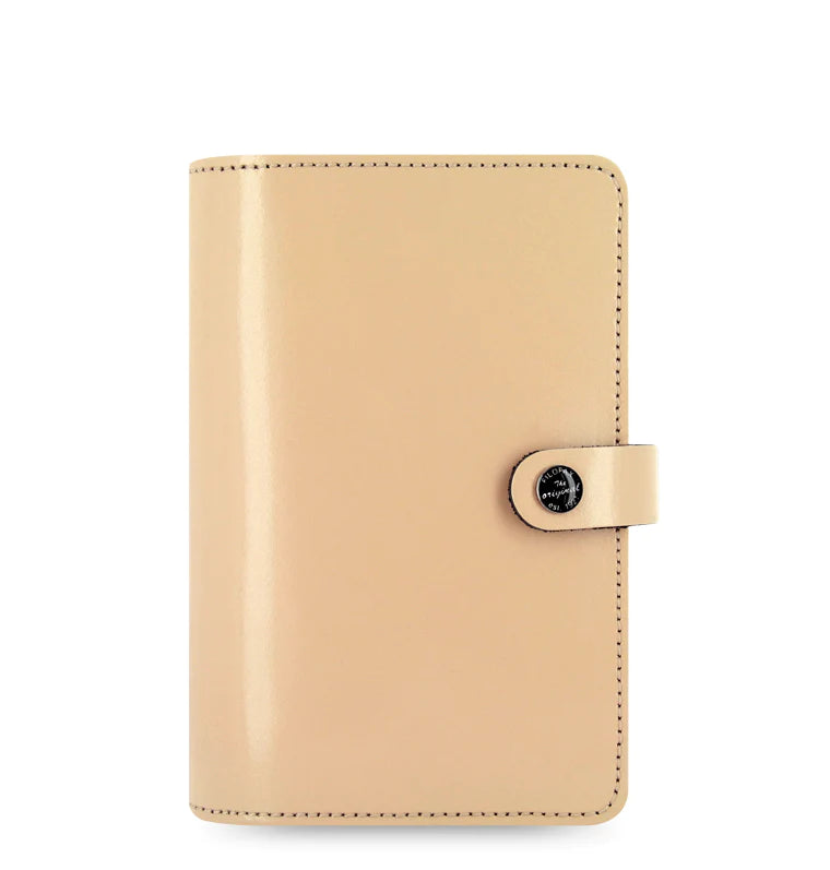 The Original Personal Patent Leather Organiser by Filofax
