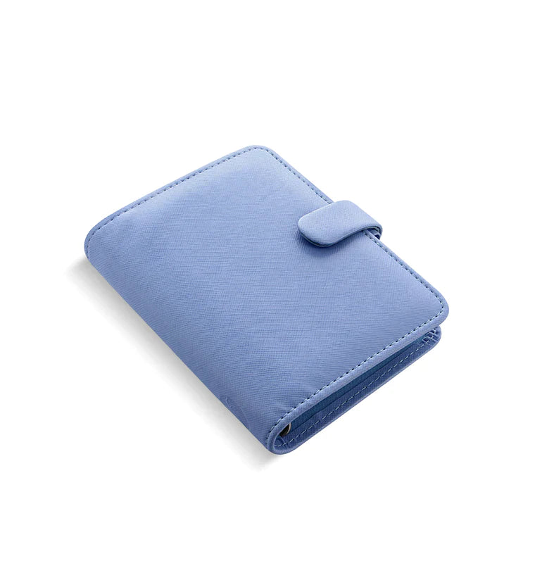 Filofax Saffiano Pocket Organiser in Vista Blue