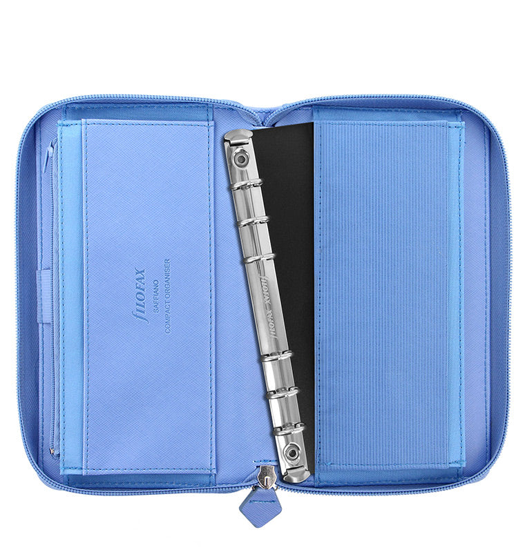 Saffiano Personal Compact Zip Organiser | Filofax – Filofax AP
