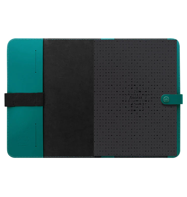 Filofax The Original A4 Leather Folio with Refillable Notebook inside